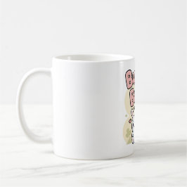Söt kanin-öron påsk-kaffemugg kaffemugg