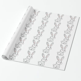 Söt Kanin Presentpapper