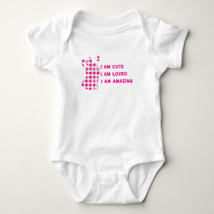 SÖT KANIN ROSA JAG ÄR SÖT T SHIRT