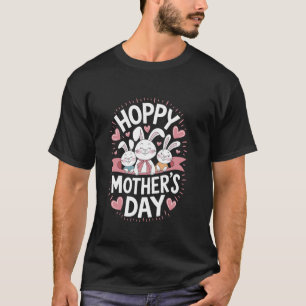 Söt kaninmamma Glad mors dag T Shirt