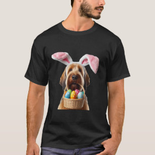 Söt Kaninöron Otterhound Hund Påskäggjakt Egen T Shirt