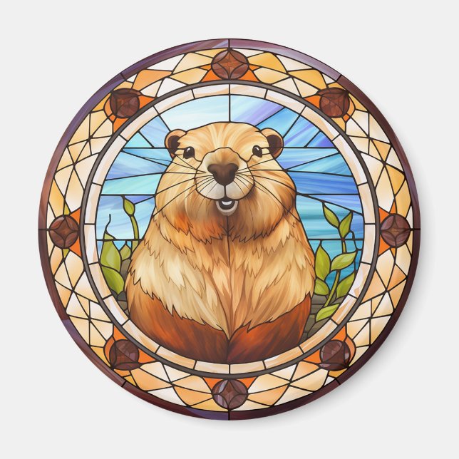 Söt Kapybar , Kapybaravänner Magnet (Framsidan)