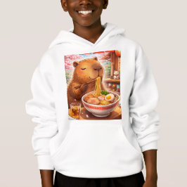 Söt Kapybara som äter Ramen T Shirt