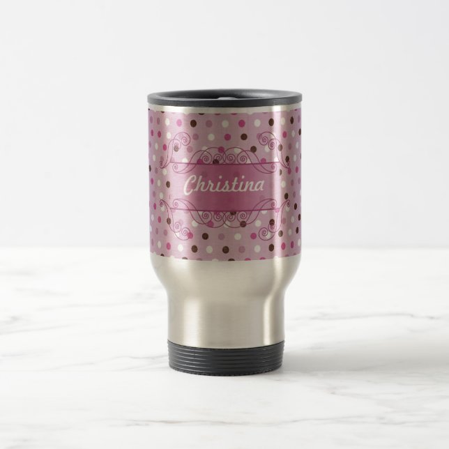 Söt Kärlek 15 oz. Resemugg av rostfritt stål Kopp (Center)