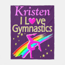 SÖT KÄRLEK GYMNASTICS PERSONLIG BLANKET
