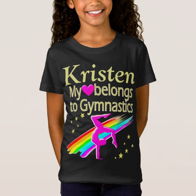 SÖT KÄRLEK GYMNASTICS PERSONLIG T SHIRT (Framsida)