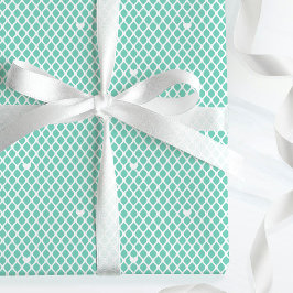 Söt kärlek hjärta gitter mesh snygg mint födelseda presentpapper
