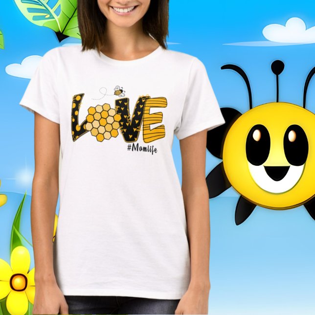 Söt kärlek Mamma liv ord art T Shirt (Skapare uppladdad)