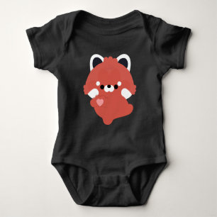 Söt kärlek Röd Panda T Shirt