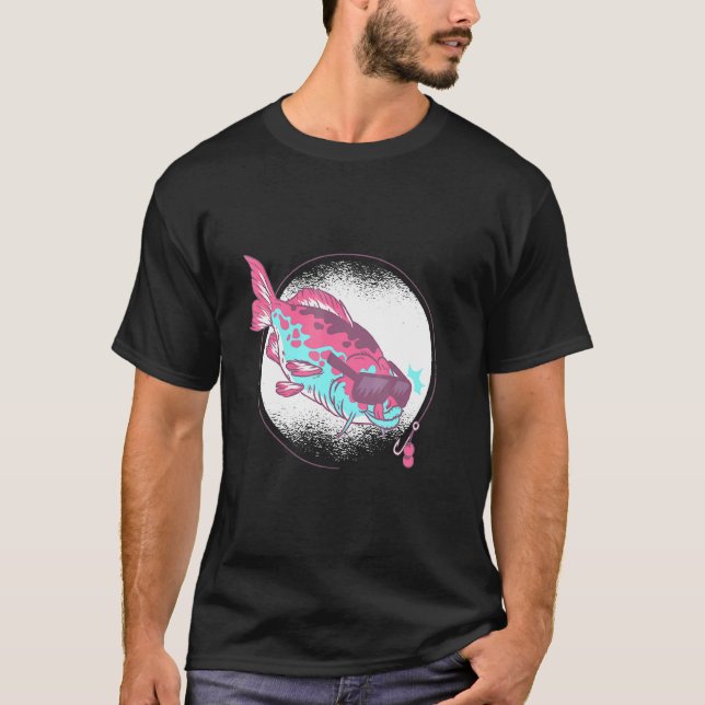 Söt Karpfiske Fiske T Shirt (Framsida)