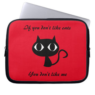 Söt Kat Quoted Laptop sleeve