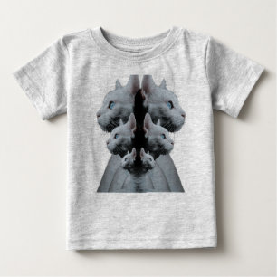 Söt katt barn t-shirt