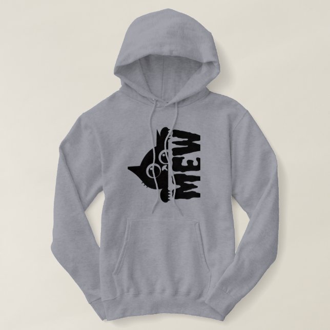 Söt katt-design-hoodie t shirt (Design framsida)