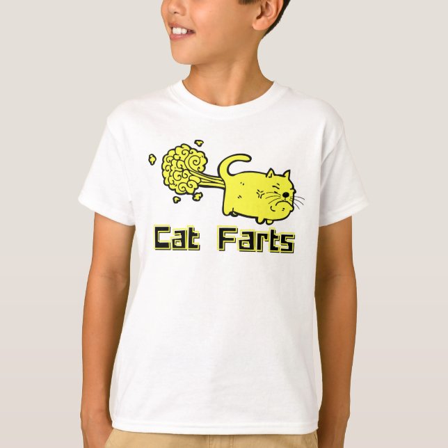 Söt Katt Fiser kattälskare Humor T Shirt (Framsida)