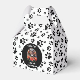 Söt katt, jag är en | kattflicka 1:a födelsedagen presentaskar