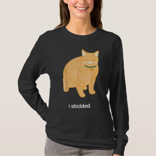 Söt Katt Jag Bajsade Katt För Män Kvinnor T Shirt