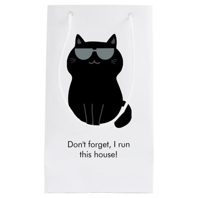 Söt katt - Jag styr det här huset nu!  (Framsidan)