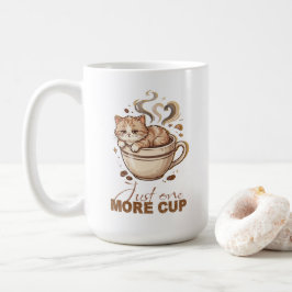 Söt Katt Kaffe Mugg | Roligt Endast En kopp till P