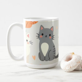 söt katt kaffemugg