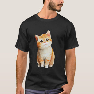 Söt katt. Kattfamilj. Kattälskare, kattmammor & ka T Shirt