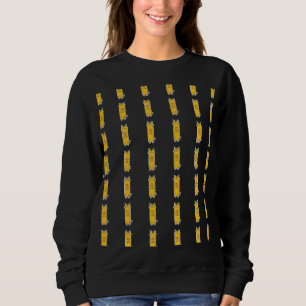 Söt Katt Med Morotsvärme Minimalistisk Design T Shirt