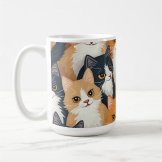 Söt katt mugg. kaffemugg