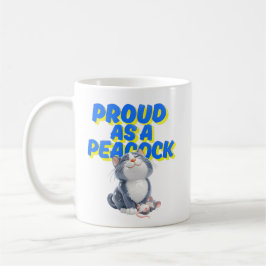 Söt katt & mus kaffemugg