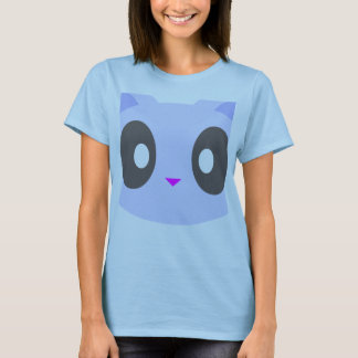 söt katt närbild tee