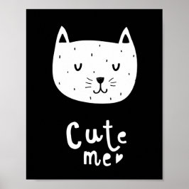 Söt katt poster