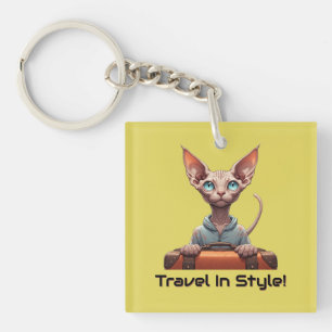 Söt Katt Resenär – Present till kattälskare
