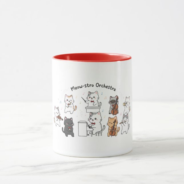 Söt Katt Symfoniorkester Mugg (Center)