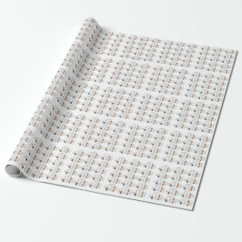Söt katt symfoniorkester presentpapper