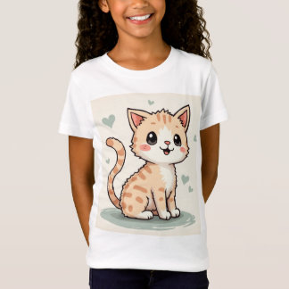 söt katt t shirt