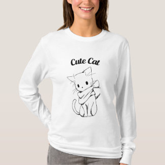 Söt Katt  T Shirt