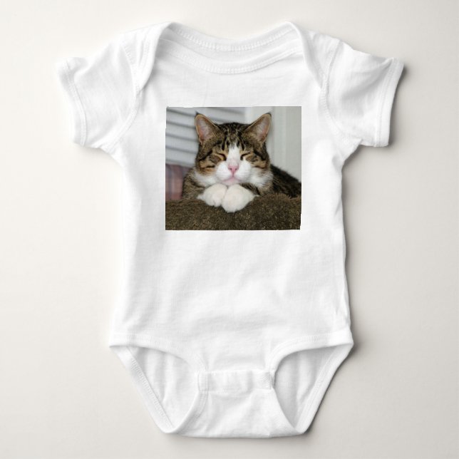 Söt katt t shirt (Framsida)