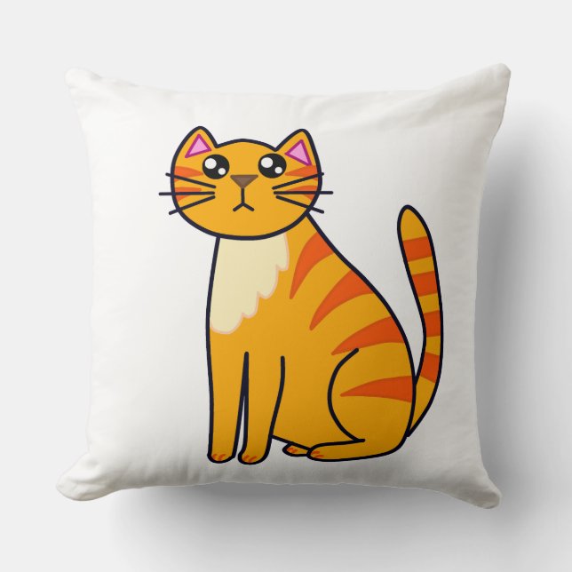 SÖT KATT Tryckkudde Kudde (Framsida)
