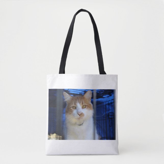 söt katt tygkasse (Framsida)