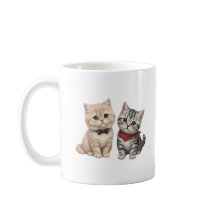 Söt Kattälskare Kaffemugg
