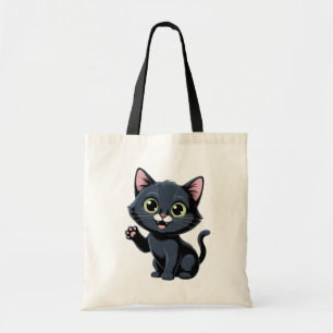 Söt kattälskarepresent Kawaii Kitty Mamma Tygkasse
