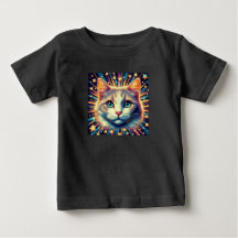 Söt kattbebis t-shirt!