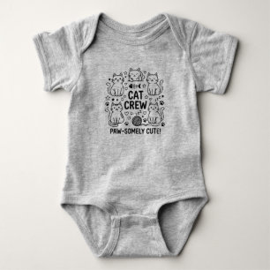Söt kattbesättning Söteste kattunge Baby-bodysuit T Shirt