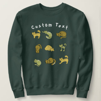 Söt kattcollage-skjorta - Gåva till kattstämningsä T Shirt