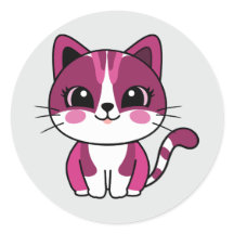 söt kattdekal