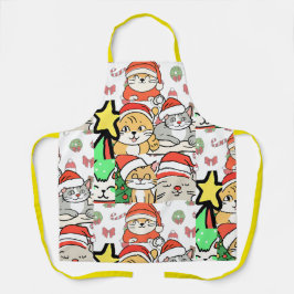 Söt katthatt vid jul