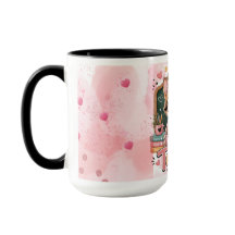 Söt kattlärare present mugg