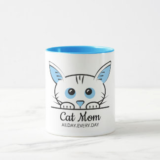 Söt Kattmamma Kaffemugg