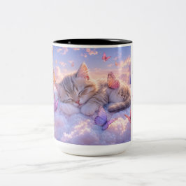 Söt Kattmamma Kaffemugg
