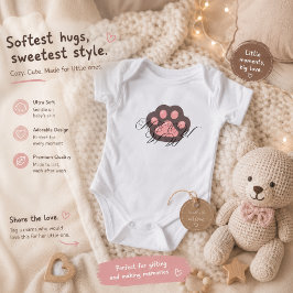 Söt Kattpote "MEOW" Kalligrafi – Bedårande Kitty  T Shirt
