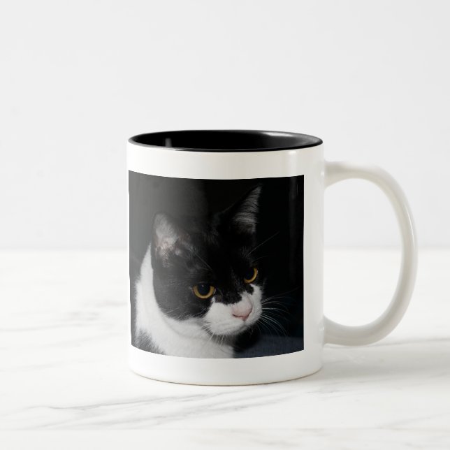 Söt Kattunge 2-Ton Mugg (Höger)