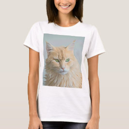Söt Kattunge Design T Shirt